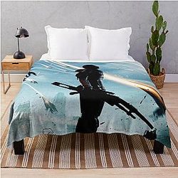 Mass Effect video game Throw Blanket