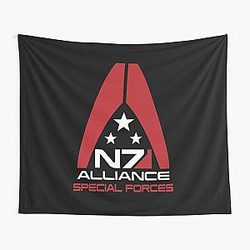 Mass Effect N7 Logo Tapestry