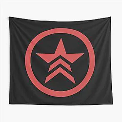 Mass Effect Renegade Logo Tapestry
