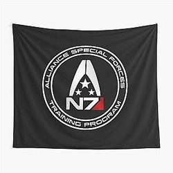 Mass Effect N7 Tapestry