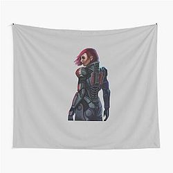Mass Effect Commander FemShep Tapestry