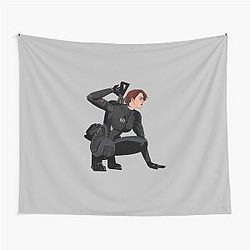 Mass Effect Commander FemShep Tapestry