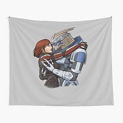 Mass Effect Commander FemShep Tapestry