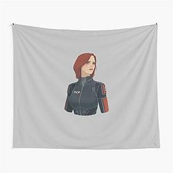 Mass Effect - Commander Shep Tapestry
