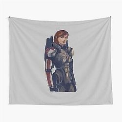 Mass Effect Commander FemShep Tapestry