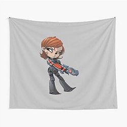 Mass Effect Commander Tapestry