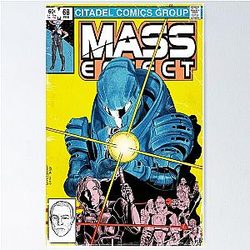 Mass Effect Number 68 Poster