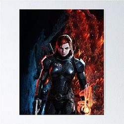Mass Effect Video Game Poster