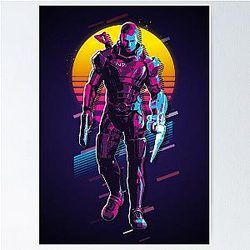 Commander Shepard - Mass Effect Poster