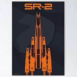 Normandy SR2 Mass Effect 2 Poster