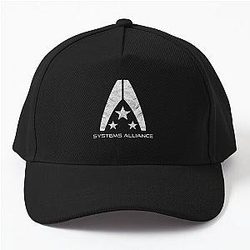 Systems Alliance Logo inspired by Mass Effect Baseball Cap