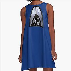 Mass Effect Custom Alliance Logo A-Line Dress