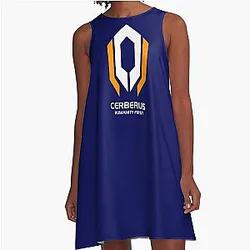 Mass Effect Custom Cerberus A Line Dress