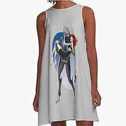 Mass Effect Commander FemShep A-Line Dress