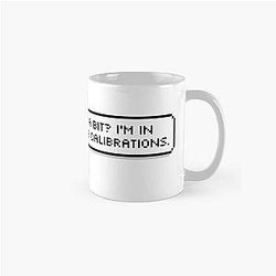 Can it wait for bit? I'm in the middle of calibration - Mass Effect Classic Mug