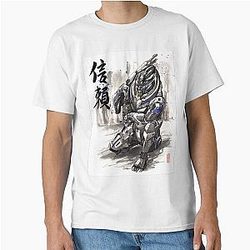 Mass Effect Garrus Sumie Japanese Calligraphy Classic T-Shirt