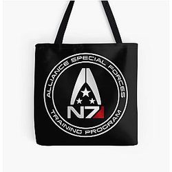 Mass Effect N7 Logo Tote Bag