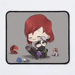 Mass Effect Plushies Mouse Pad