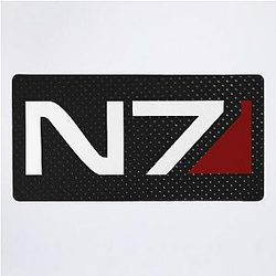 Mass Effect N7 Desk Mat