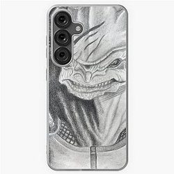 Wrex Mass Effect Charcoal Samsung Galaxy Soft Case