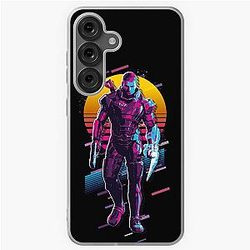 Commander Shepard - Mass Effect 80s Retro Samsung Galaxy Soft Case