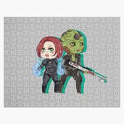 Mass Effect - Commander FemShep Jigsaw Puzzle