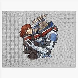 Mass Effect Commander Fem Shep Jigsaw Puzzle