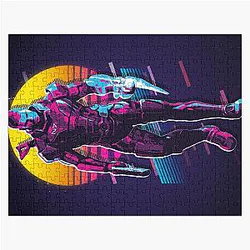 Commander Shepard - Mass Effect 80s Retro Jigsaw Puzzle