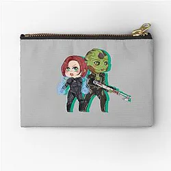 Mass Effect Commander FemShep Zipper Pouch