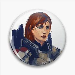 Femshep Mass Effect Pin