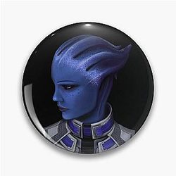 Liara T'Soni Mass Effect Pin