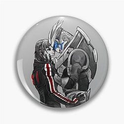 Mass Effect Commander FemShep Pin