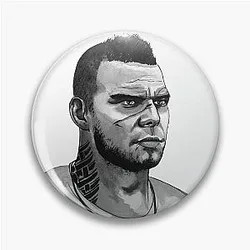 James Vega Mass Effect Pin