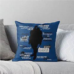 Mass Effect - Garrus Vakarian Throw Pillow