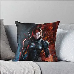 Mass Effect video game Throw Pillow