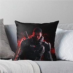 Mass Effect video game Throw Pillow