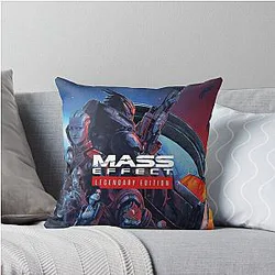 Mass Effect Legendary Edition Throw Pillow