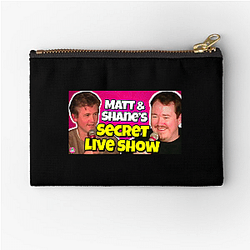 Matt and Shane's Secret Podcast highly popular Matt And Shane's Secret Podcast Zipper Pouches
