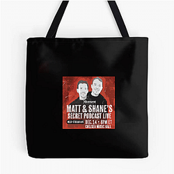 Matt and Shane's Secret Podcast have guests Matt And Shane's Secret Podcast Bags