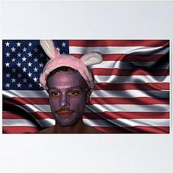 Matthew Gubler American Flag Poster