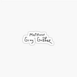 Matthew Gubler Signature Sticker