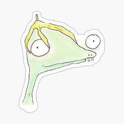 Rumple Buttercup by Matthew Gubler Sticker