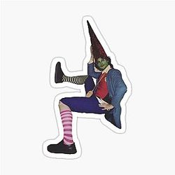 Matthew Gray Gubler Halloween Sticker