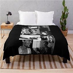 Matthew Gubler Collage Throw Blanket