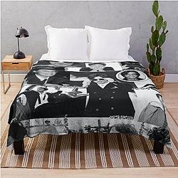 Matthew Gubler Collage Throw Blanket