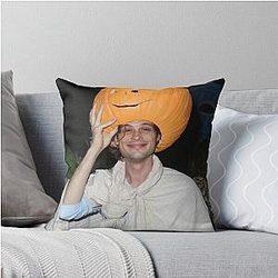 Matthew Gubler Pumpkin Throw Pillow