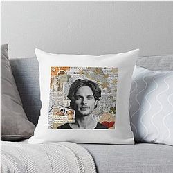 Matthew Gubler Collage Throw Pillow