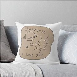 Matthew Gubler Gray Drawing Throw Pillow