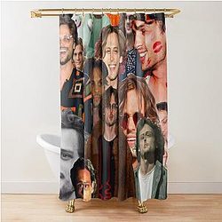 Matthew Gubler Collage Shower Curtain