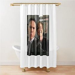 Matthew Gray Gubler Thomas Gibson Shower Curtain
